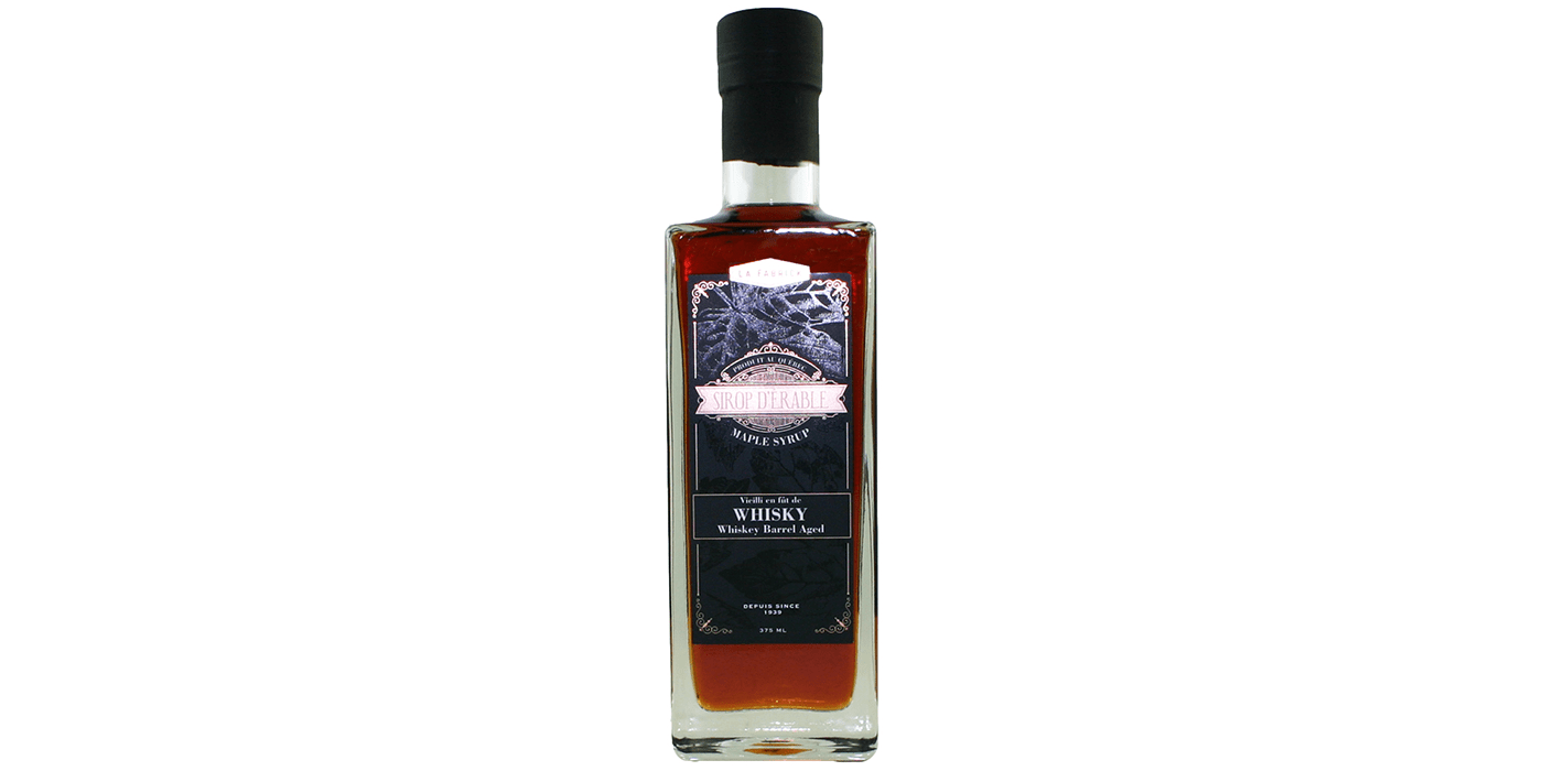 Sirop d'érable vieilli en fût de whisky