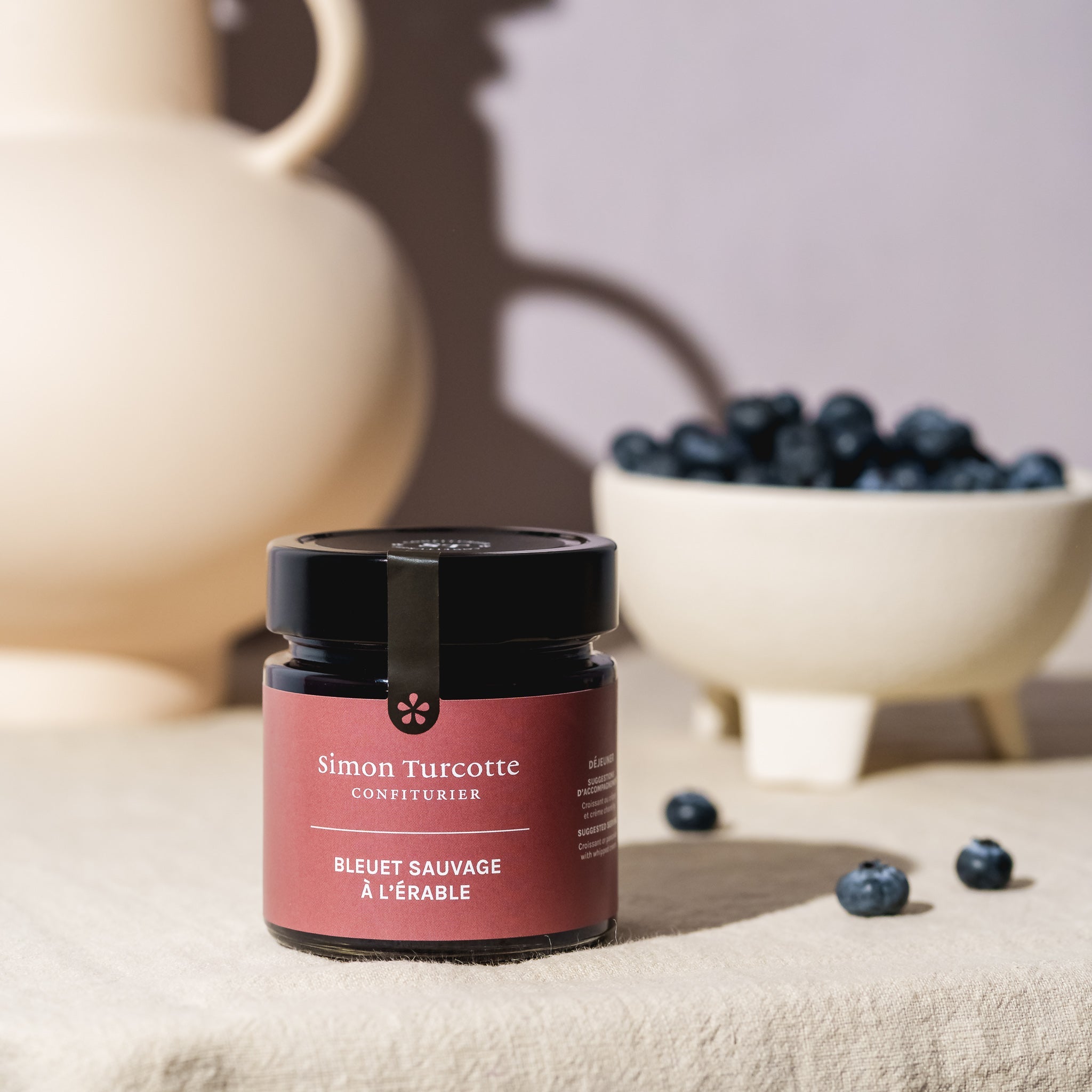 Confiture Bleuet sauvage à l'érable