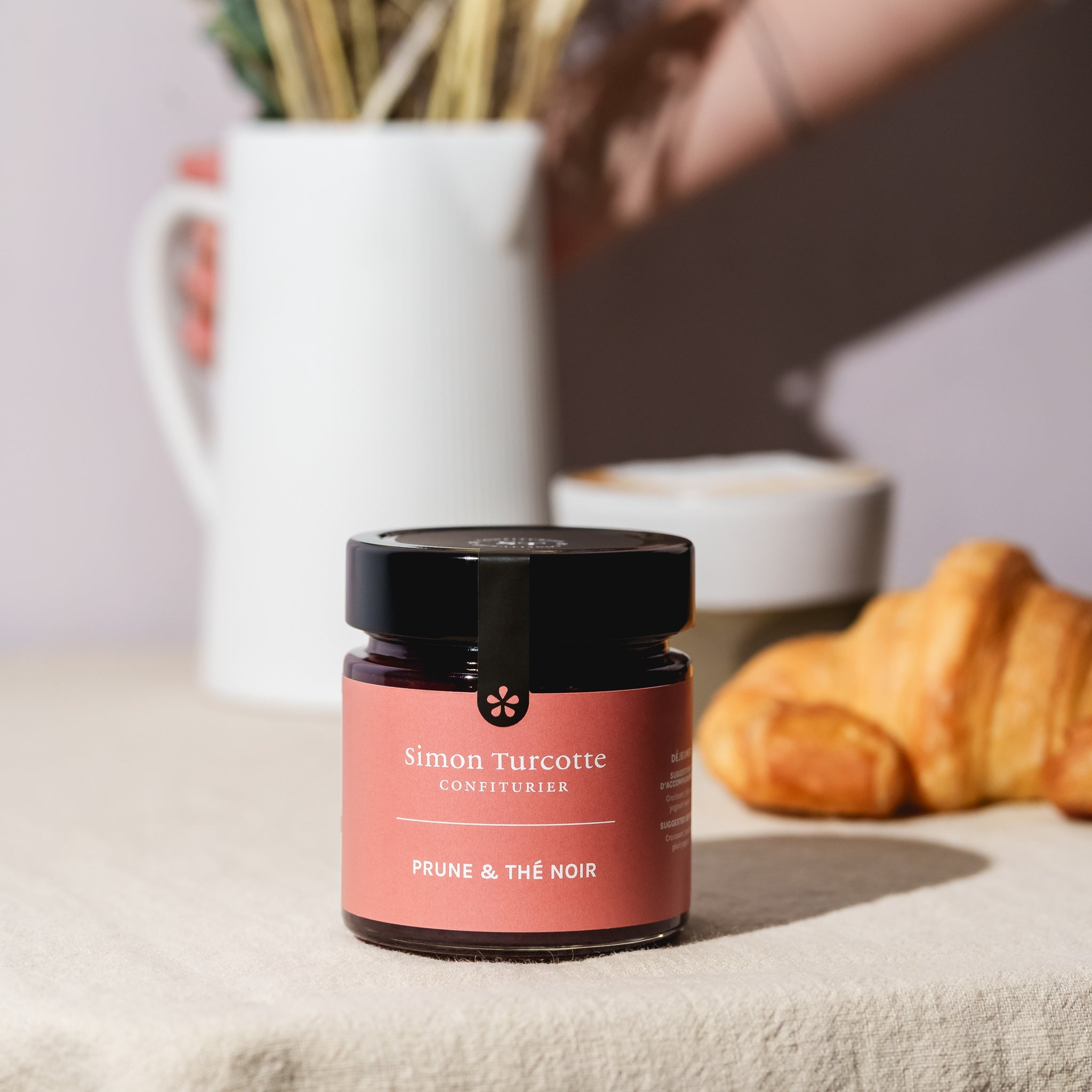 Confiture Prune et thé noir