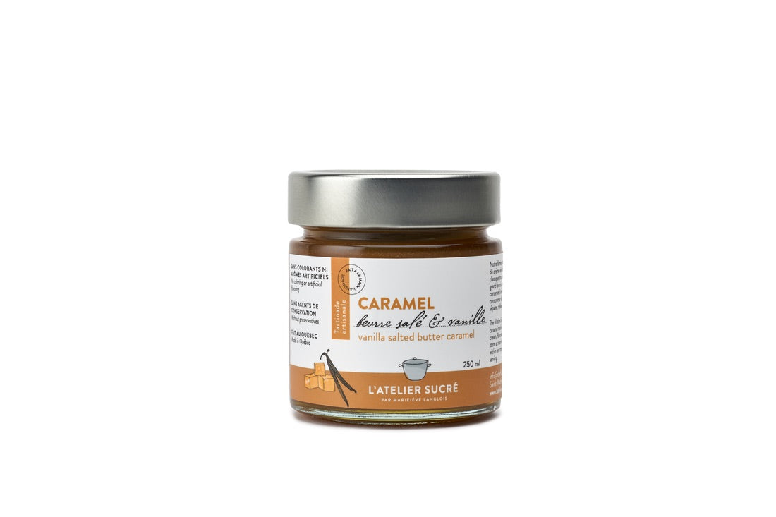 Tartinade Caramel Salé et Vanille Fraîche
