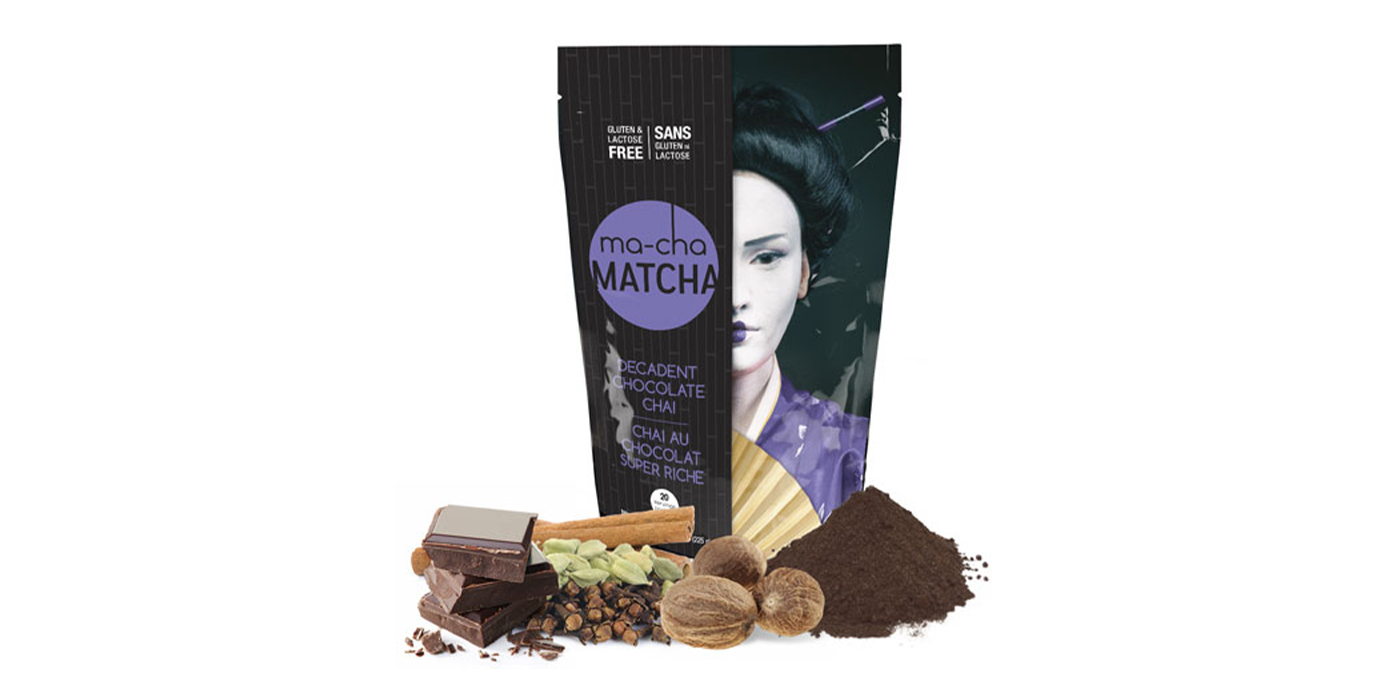 Matcha latté saveur chaï chocolaté
