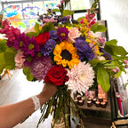 Cadeau duo fleurs et gourmandises