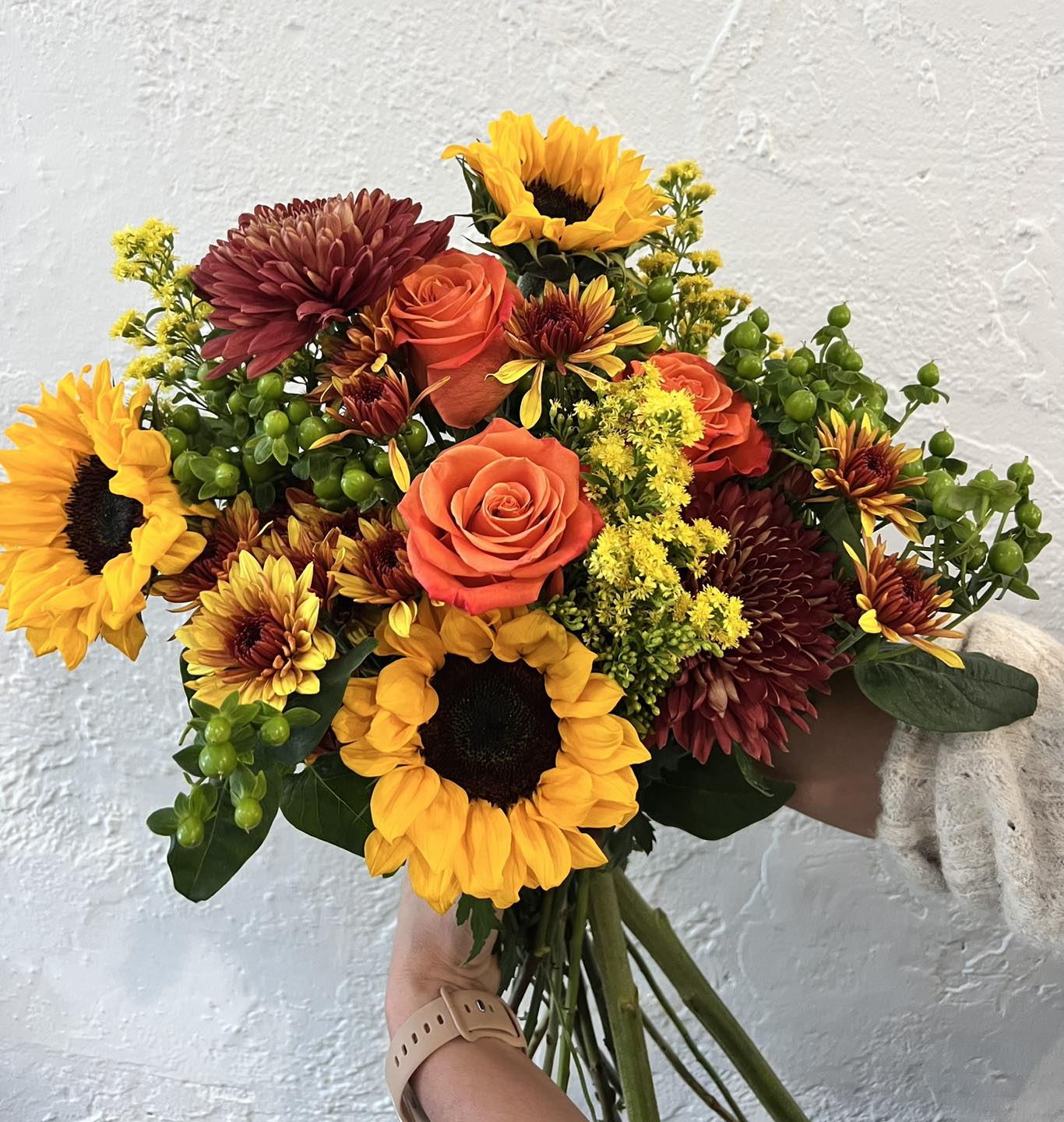 Bouquet de fleurs- Naturel & champêtre