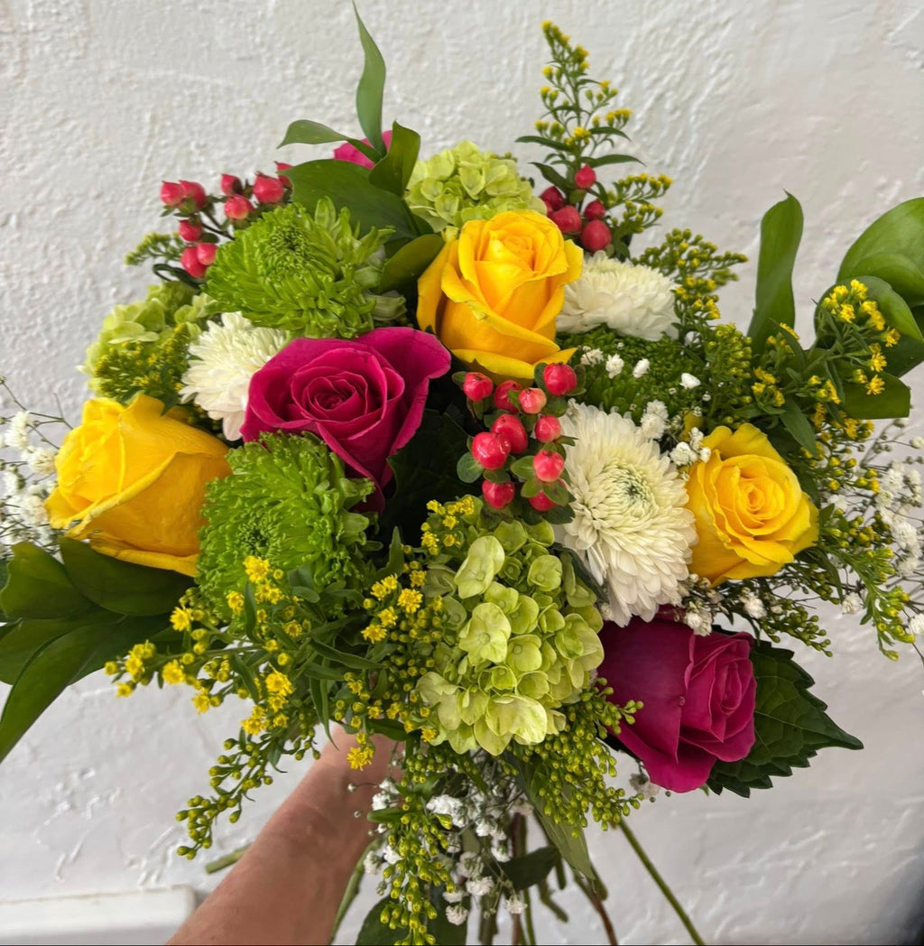 Bouquet de fleurs- Naturel & champêtre