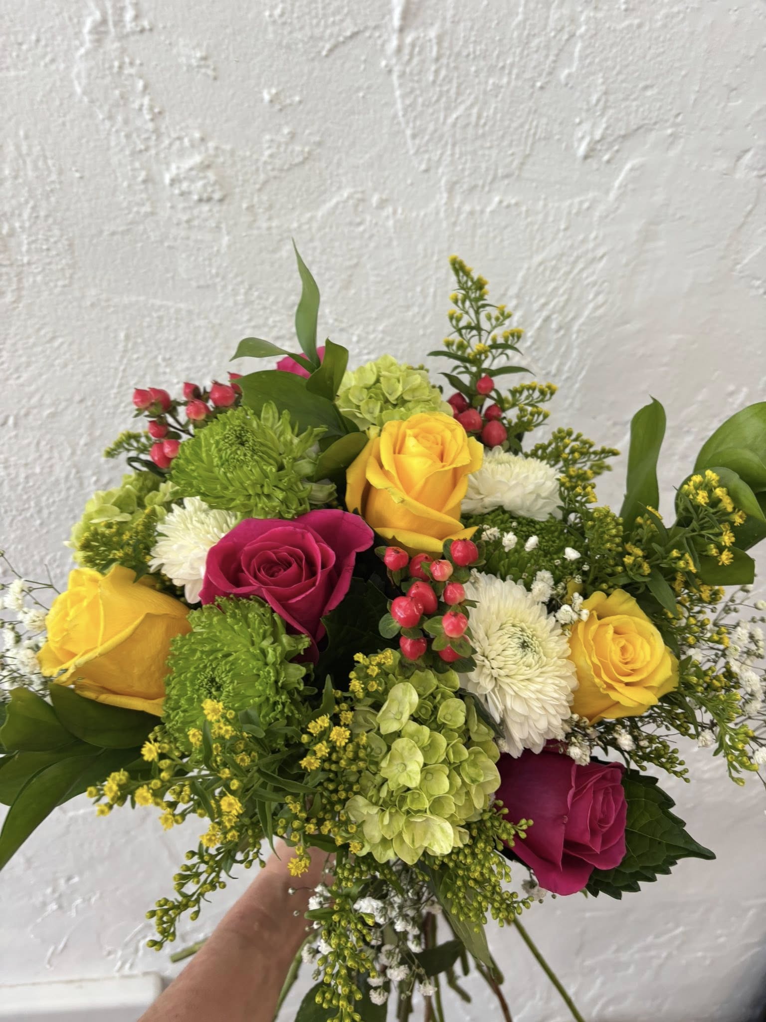 Bouquet de fleurs- Couleurs vives
