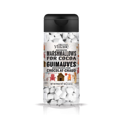 Mini-guimauves déshydratées