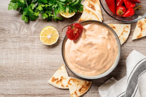Mélange à trempette avec recette