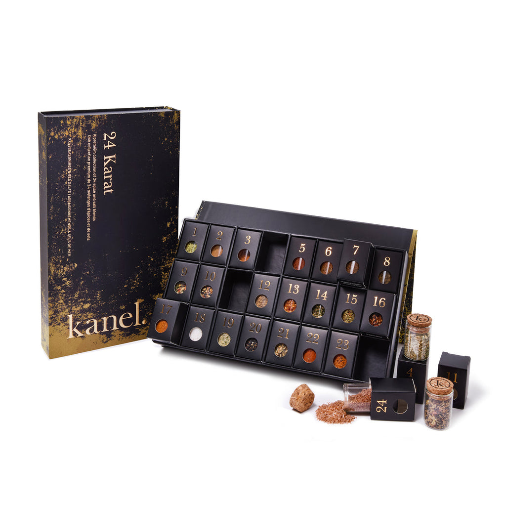 Coffret d'épices 24 karat