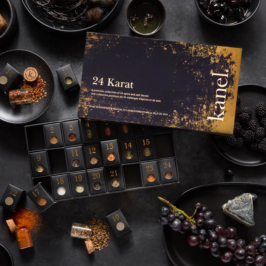Coffret d'épices 24 karat