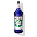 Sirop Monin à la framboise bleue