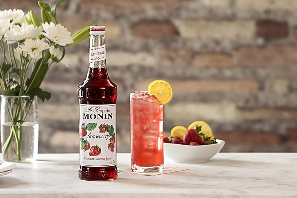 Sirop Monin à la fraise