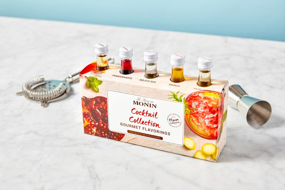 Coffret de sirops à cocktail