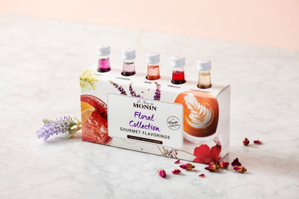 Coffret de sirops floraux