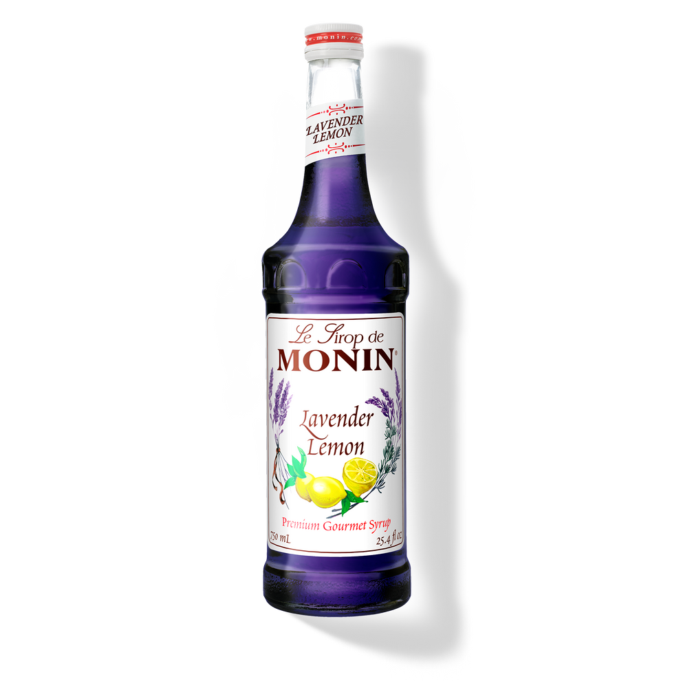 Sirop Monin au citron et lavande
