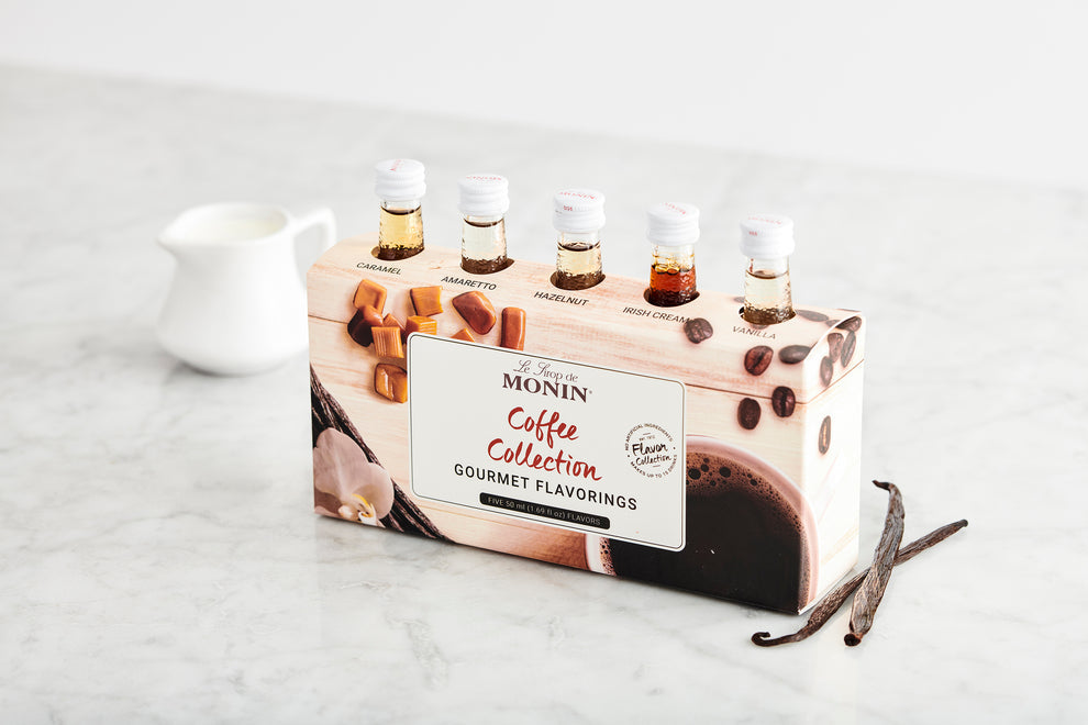 Coffret de sirops à café
