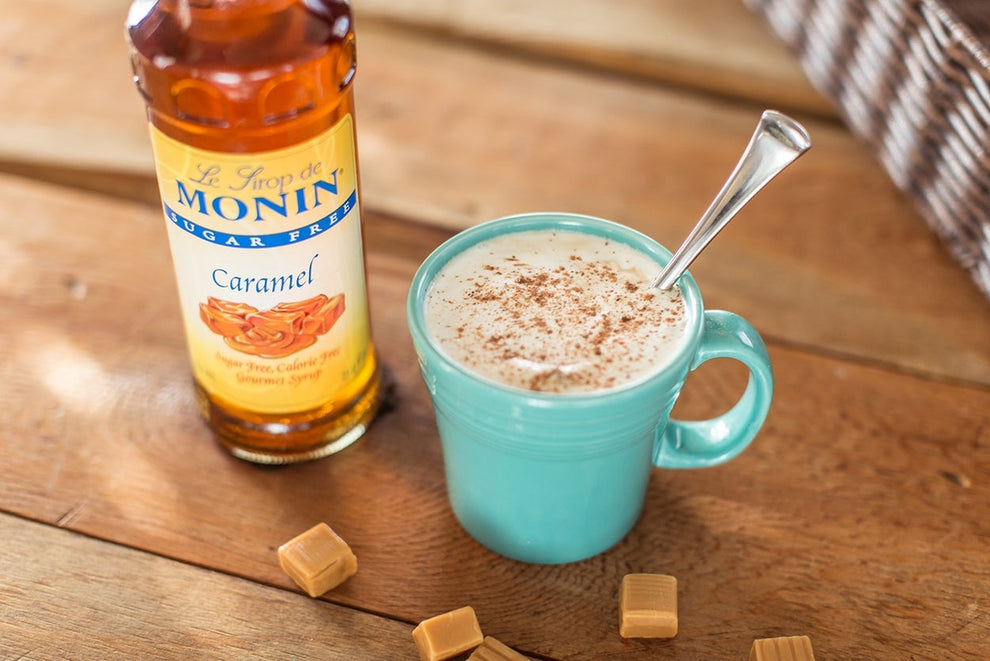 Sirop Monin sans sucre au caramel