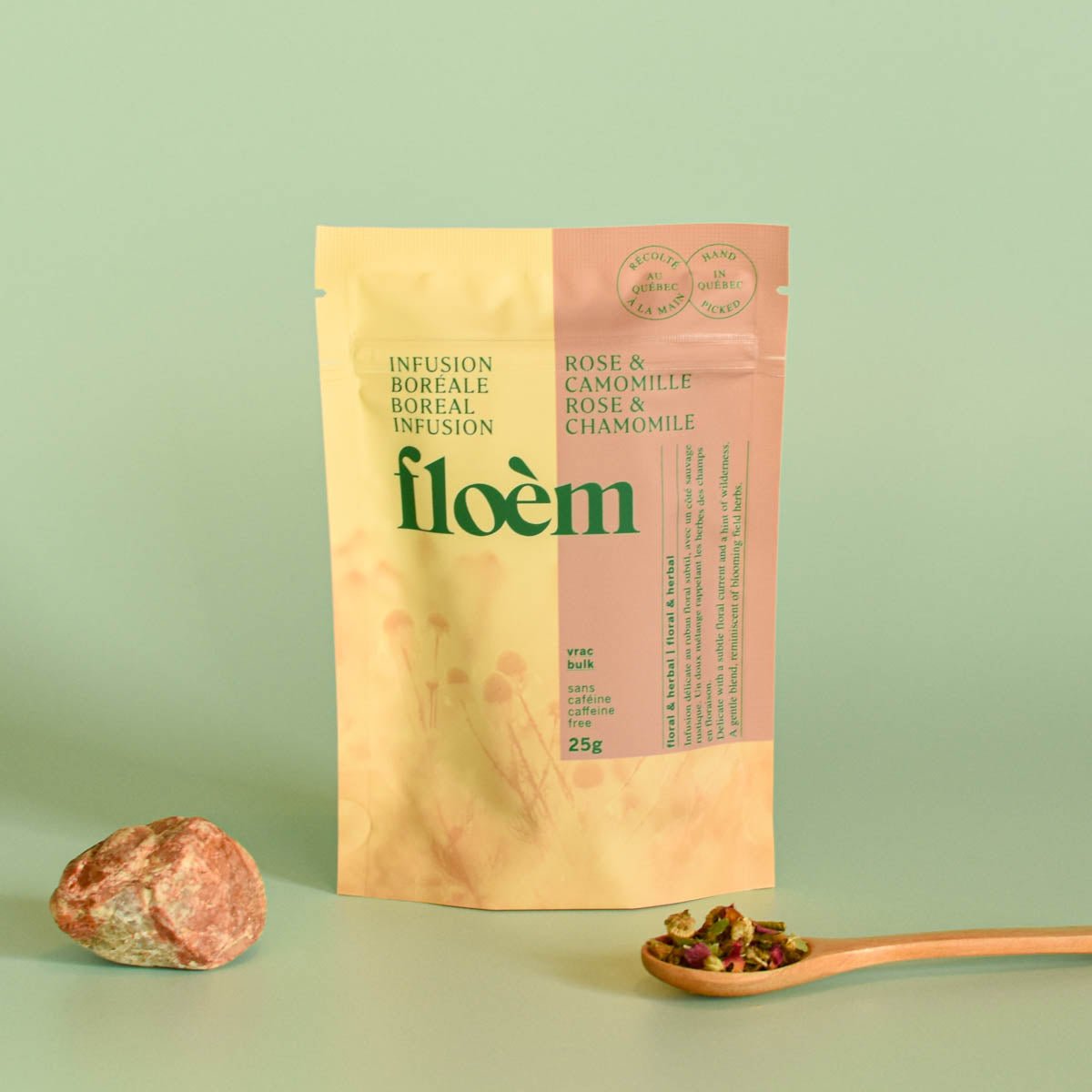 Tisane Rose et camomille