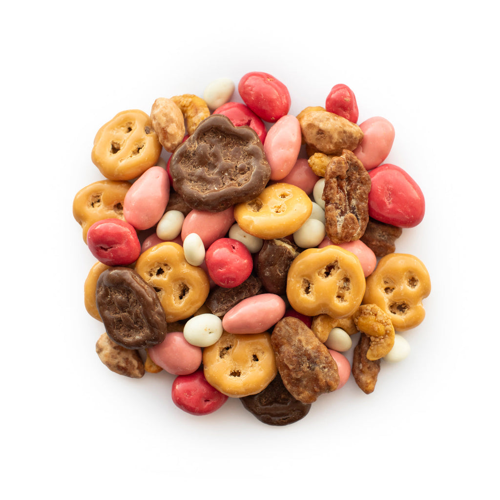 Mélange de noix avec fruits enrobées de yogourt