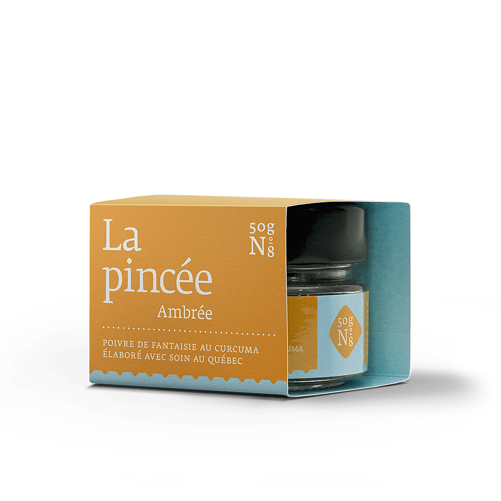 Poivre de fantaisie au curcuma