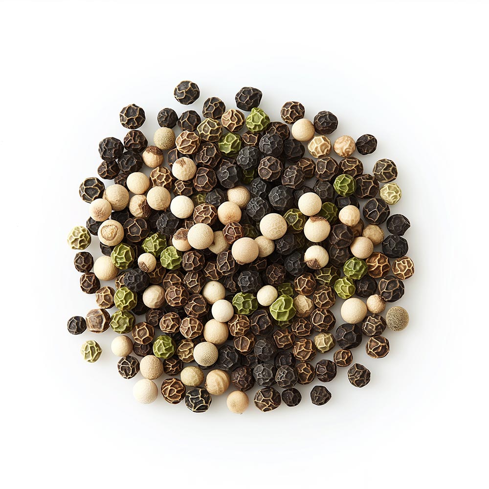 Mélange de 3 poivres aromatiques entiers