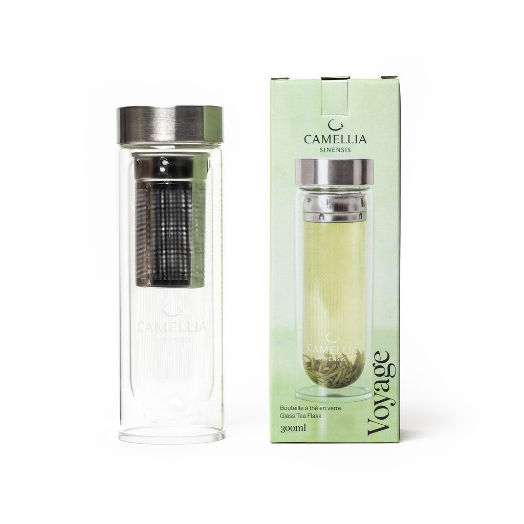 Bouteille à thé en verre