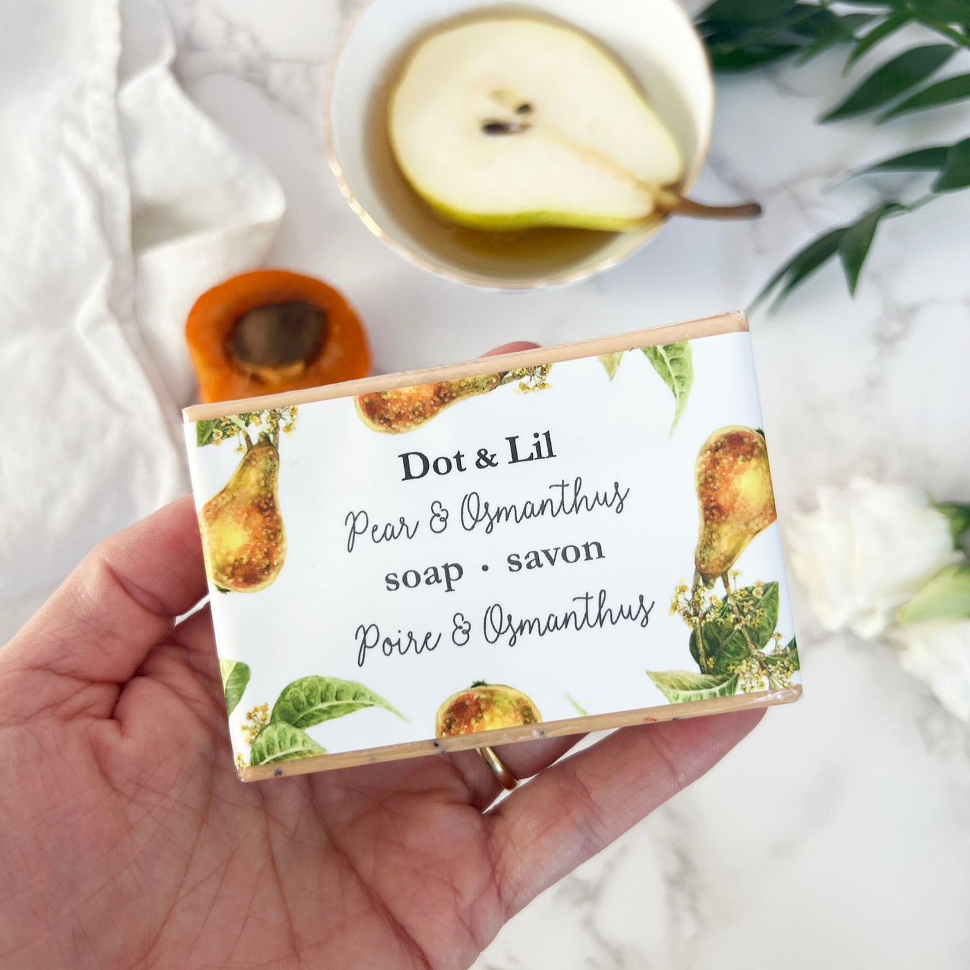 Savon Poire & Osmanthus