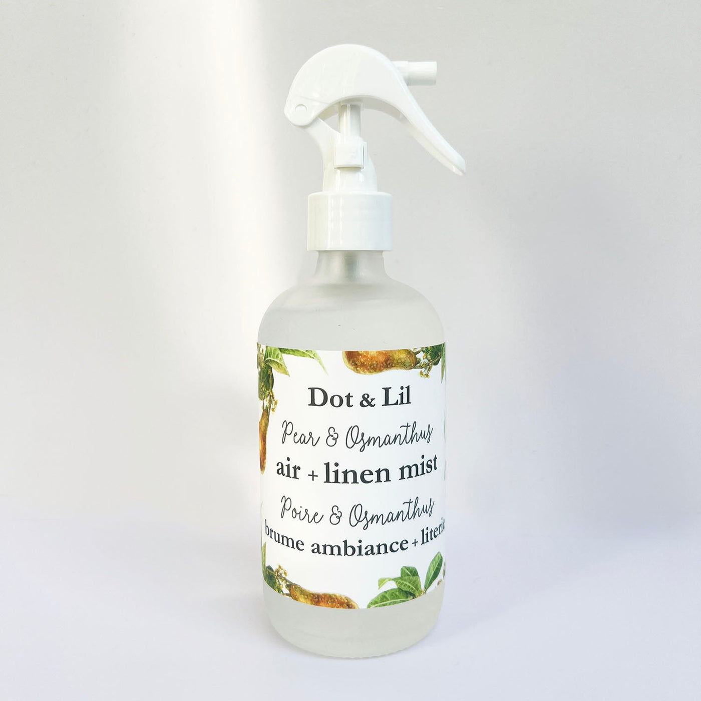 Brûme d'ambiance + literie Poire et osmanthus