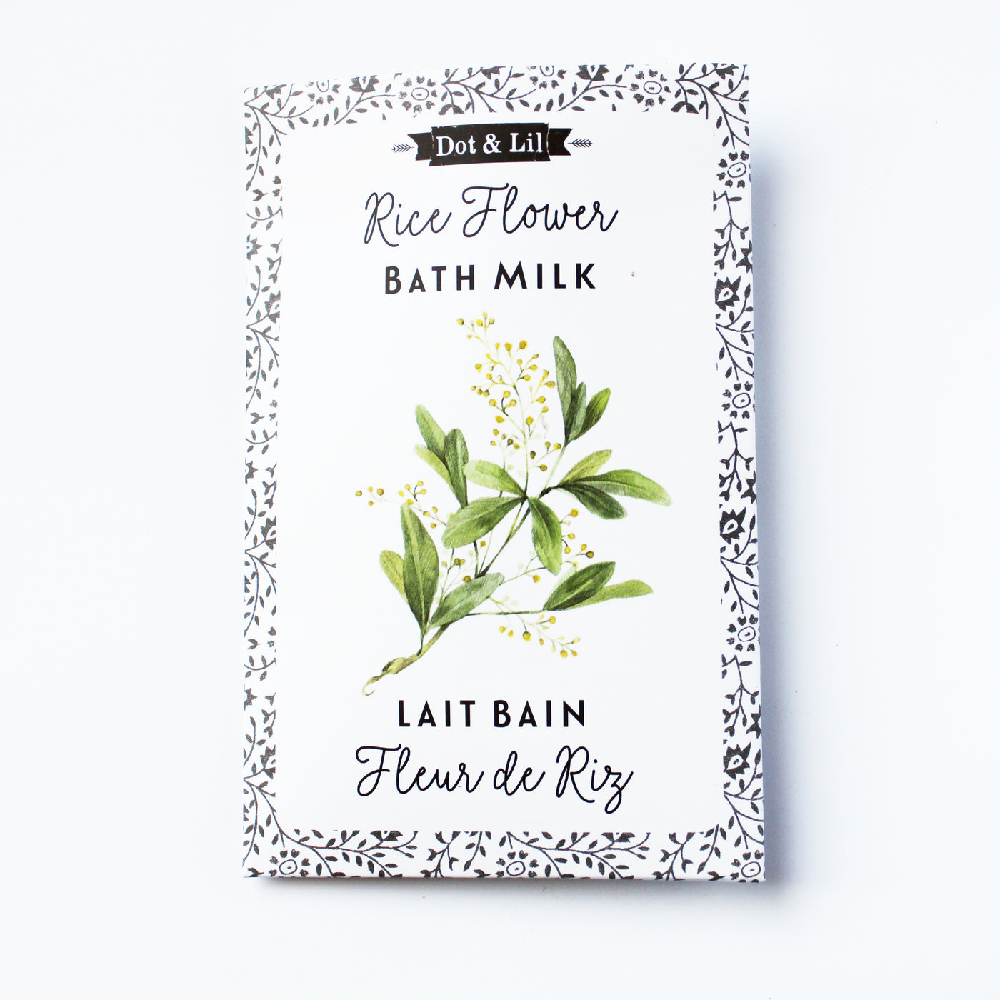 Lait de bain au fleur de riz
