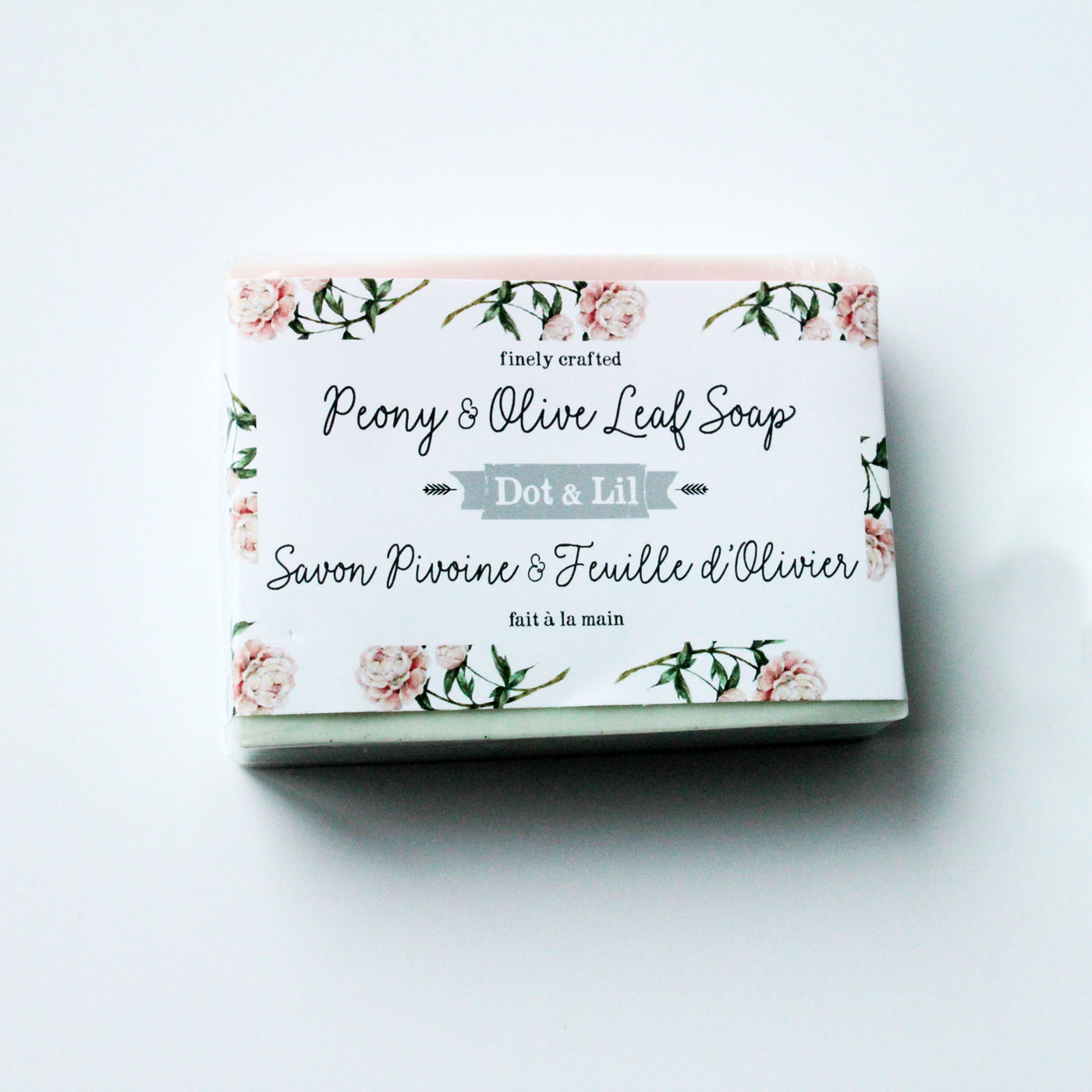 Savon Pivoine & Feuille d'Olivier