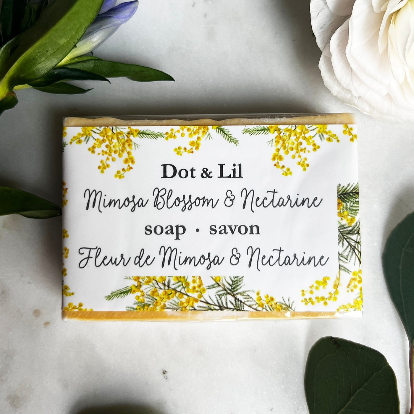Savon Thé Blanc & Gingembre