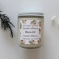 Bougie Lavande et hibiscus