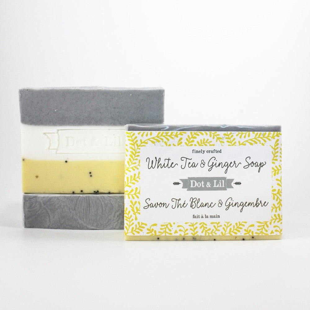 Savon Thé Blanc & Gingembre