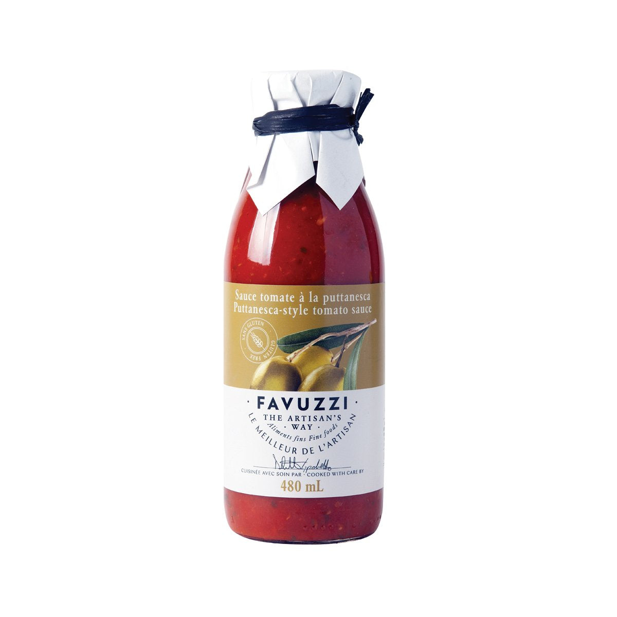Sauce tomate à la puttanesca