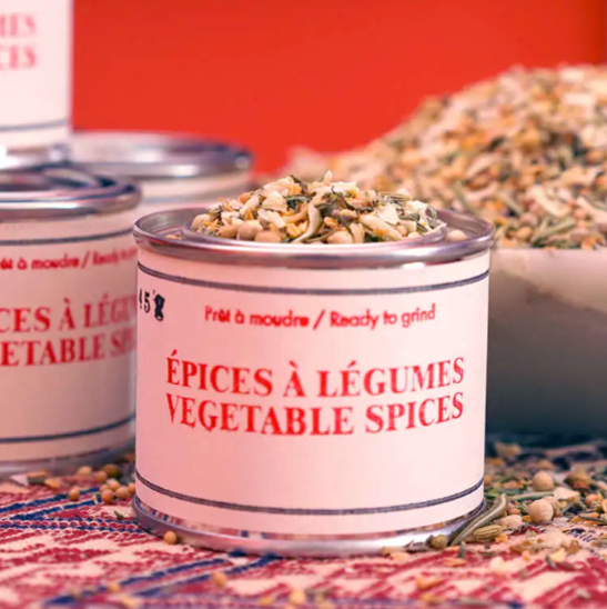 Épices à légumes, Épices de Cru