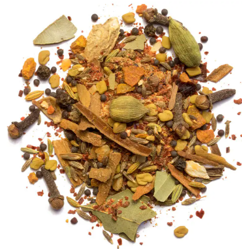 Masala poulet au beurre, Épices de Cru
