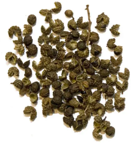 Poivre de Sichuan vert, Épices de Cru