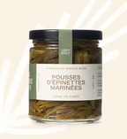Pousses d’épinettes marinées
