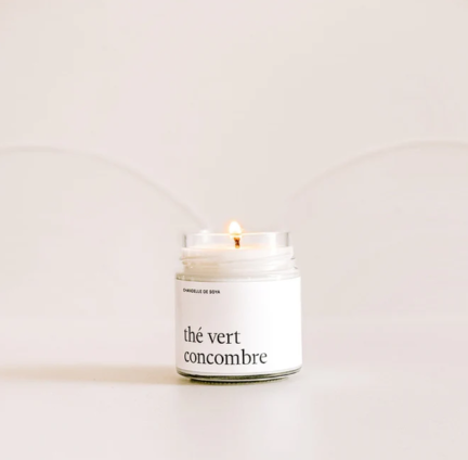 Chandelle de soya -Thé vert concombre