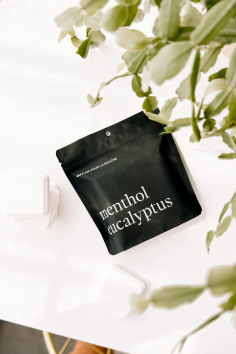 Vapeurs de douche - Menthol et eucalyptus
