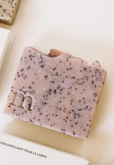 Savon pour le corps exfoliant - Lavande sauge