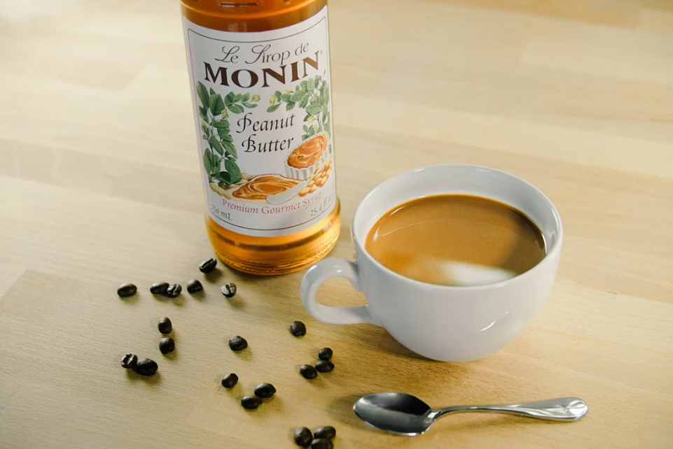 Sirop Monin au beurre d'arachide