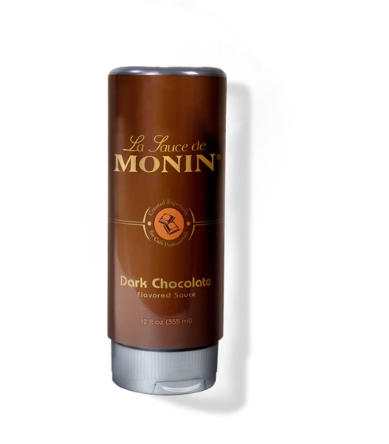 Sauce coulis au chocolat noir