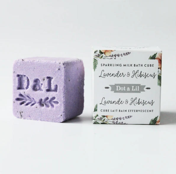Bombe de bain Lavande et hibiscus