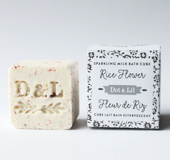 Bombe de bain fleur de riz