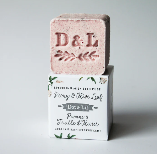 Bombe de bain Pivoine & Feuille d'Olivier
