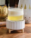 Diffuseur de cire 2 en 1 - Céramique et bois