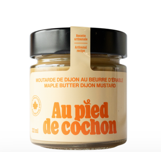 Moutarde Dijon au beurre d'érable