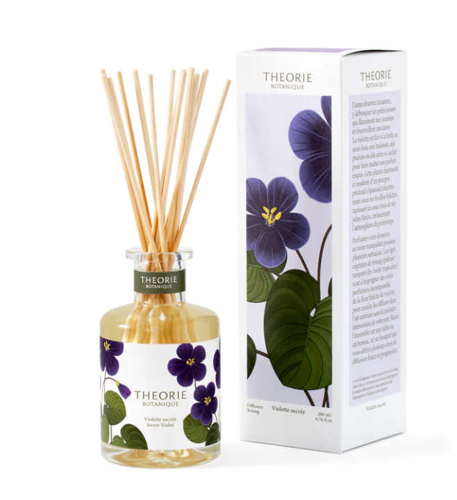 Diffuseur Rotang- Violette sucrée