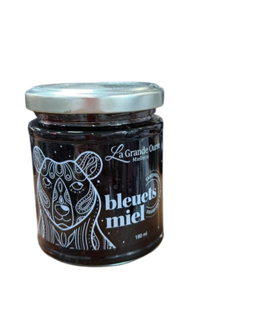 Tartinade miel et bleuets