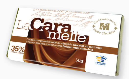 Barre de chocolat - Les Chocolats Martine